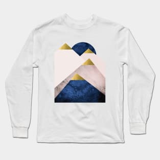 Scandi Mountain Peaks Long Sleeve T-Shirt